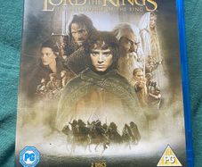 Lord of the Rings: The Fellowship of the Ring 2 disc Bluray