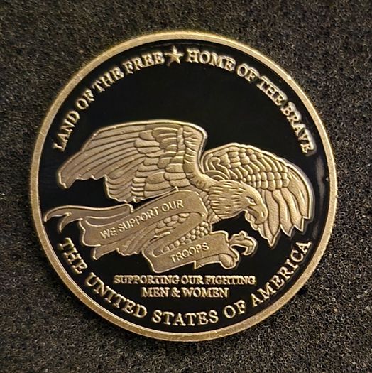 UNITED STATES, military challenge/ commerative coins.