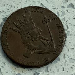 Rare 1795 Brian Boru Coin