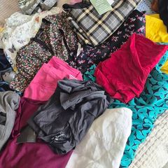 ladies bag of clothes