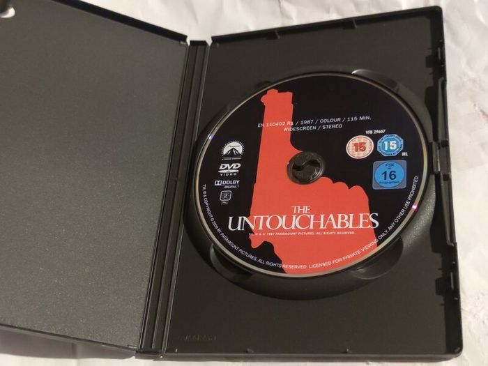 The Untouchables Dvd
