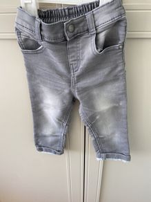 Grey jeans 9-12months