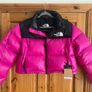 The North Face Women's Nuptse Short Jacket - Fuchsia Pink Image 2