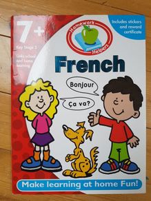 French exercise Book 7+