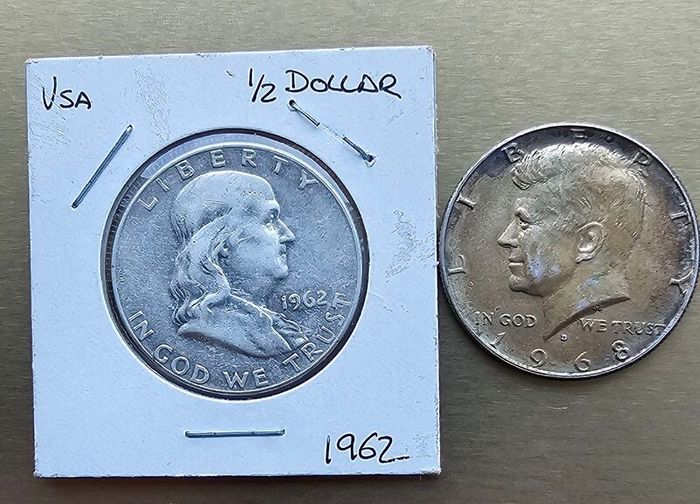 USA silver Half dollars