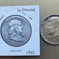 USA silver Half dollars