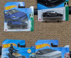 Hot Wheels Tesla x 4