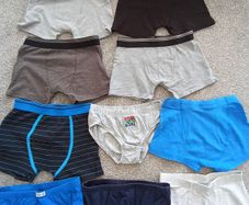10x boy's underwear .age 5/6