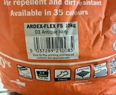 Grout: Ardex Wall / Floor Tile Grout (Antique Ivory)