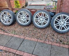 Skoda Alloys with Tyres 5x112 18"