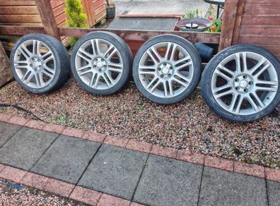Skoda Alloys with Tyres 5x112 18"