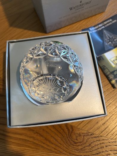 Waterford Crystal paper weight- millennium star of hope