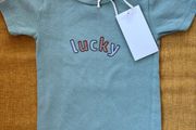 BNWT baby "lucky" T-shirt 12-18m