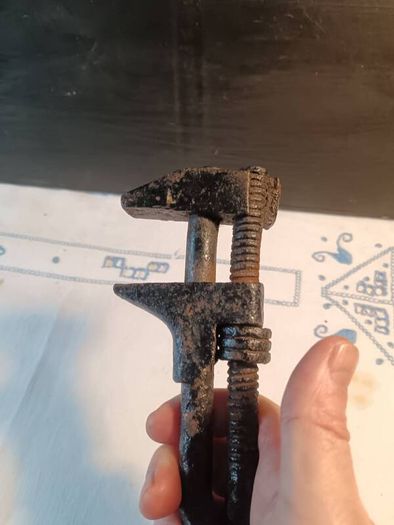 Vintage Hand Forged USSR Pipe Wrench