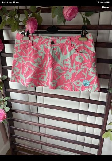 skirt rip curl size 40(12) mini skirt