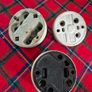 Vintage 3 bakelite original salvaged light switches Image 9