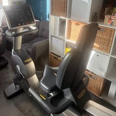 Technogym Exite full commercial recumbent exercise bike