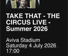 take that tickets