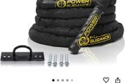 50 Foot Battle Rope And Wall Anchor!!! Cheap!!