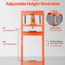 20 Ton Hydraulic Shop Press  Heavy-Duty H-Frame Garage Press with Adjustable Worktable Image 3