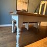 Solid Wood Dining Table & Benches Image 3