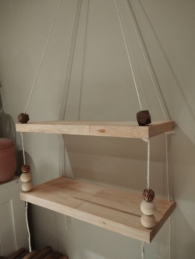 Brand new wooden shelf