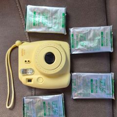 Instax mini 8 camera with 4 shot packs