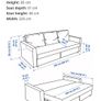 IKEA sofa bed Image 2