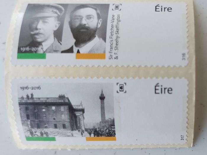 Ireland 100th Anniversary of the Easter Rising (pictorial issue) Commemorative Stamps Set 2
