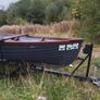 19ft Fibre Glass Boat & Carrier Image 5