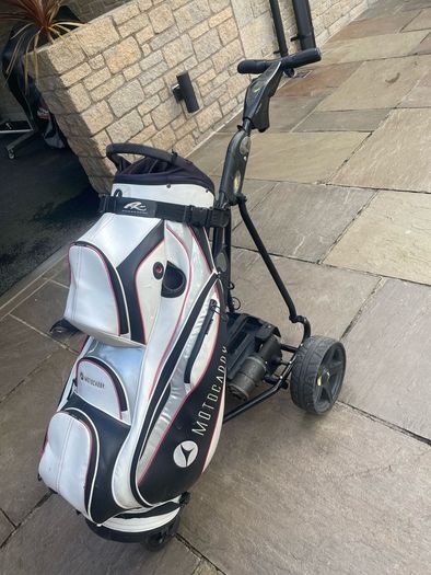 motocaddy bag and trolley