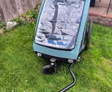 Hauck Dryk Duo 2-in-1 Bike Trailer & Double Bugg