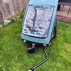 Hauck Dryk Duo 2-in-1 Bike Trailer & Double Bugg