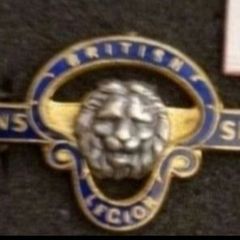 United Kingdom,  british legion  badge , woman's section ,  (117)
