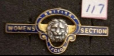 United Kingdom,  british legion  badge , woman's section ,  (117)