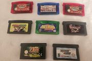 8 GameBoy Advance games