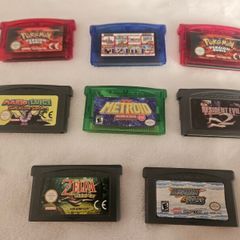 8 GameBoy Advance games