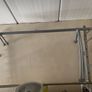 Wall mounted railings with glass shelf top Image 3