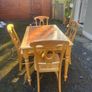 Table with 4 chairs Image 4