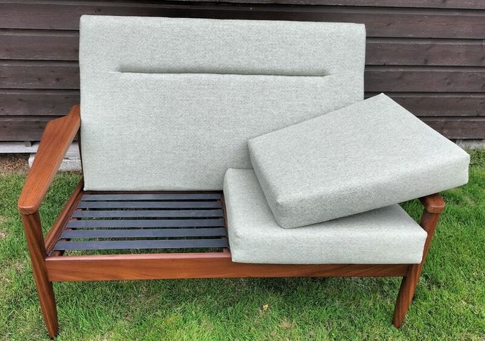 Mid Century Vintage Crannac Two Seater Settee