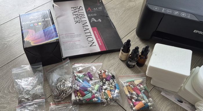 sublimation accessory and printer
