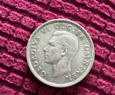 Rare 1938 Silver Half Crown