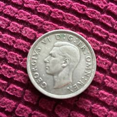 Rare 1938 Silver Half Crown