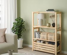 Ikea shelving unit with drawer