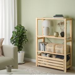 Ikea shelving unit with drawer