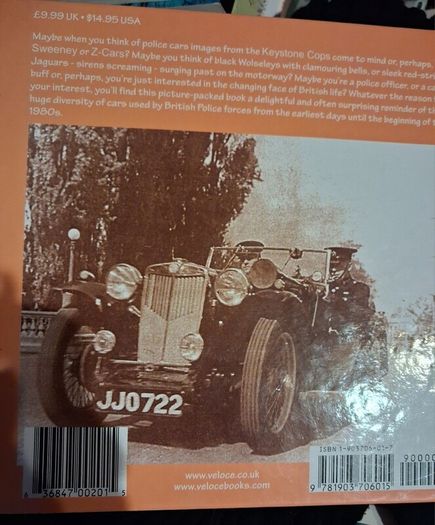 British Police Cars / 1930s to 1970s / 2001