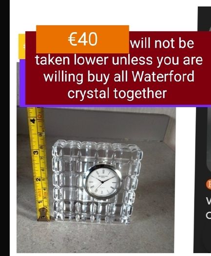 Waterford crystal