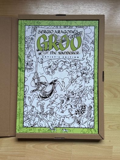 Sergio Aragones Groo the Wanderer Artist Edition IDW HC Comic