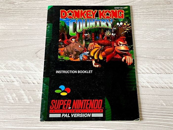 SNES Donkey Kong Country Boxed with Go Ape CD