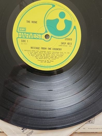 The Move LP - Message From The Country